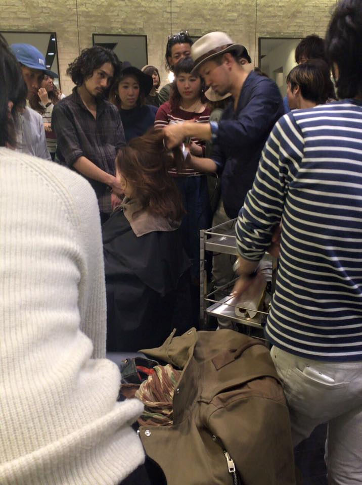 ノンダメージカラーセミナー　竹内健二